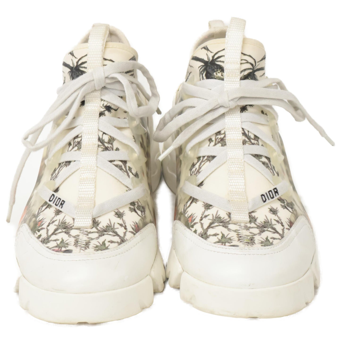Christian Dior クリスチャンディオール D-CONNECT Dコネクト フラワー柄 スニーカー シューズ 37