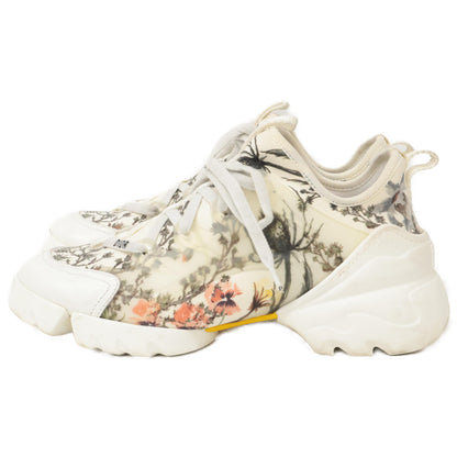 Christian Dior クリスチャンディオール D-CONNECT Dコネクト フラワー柄 スニーカー シューズ 37