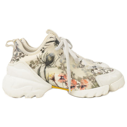 Christian Dior クリスチャンディオール D-CONNECT Dコネクト フラワー柄 スニーカー シューズ 37