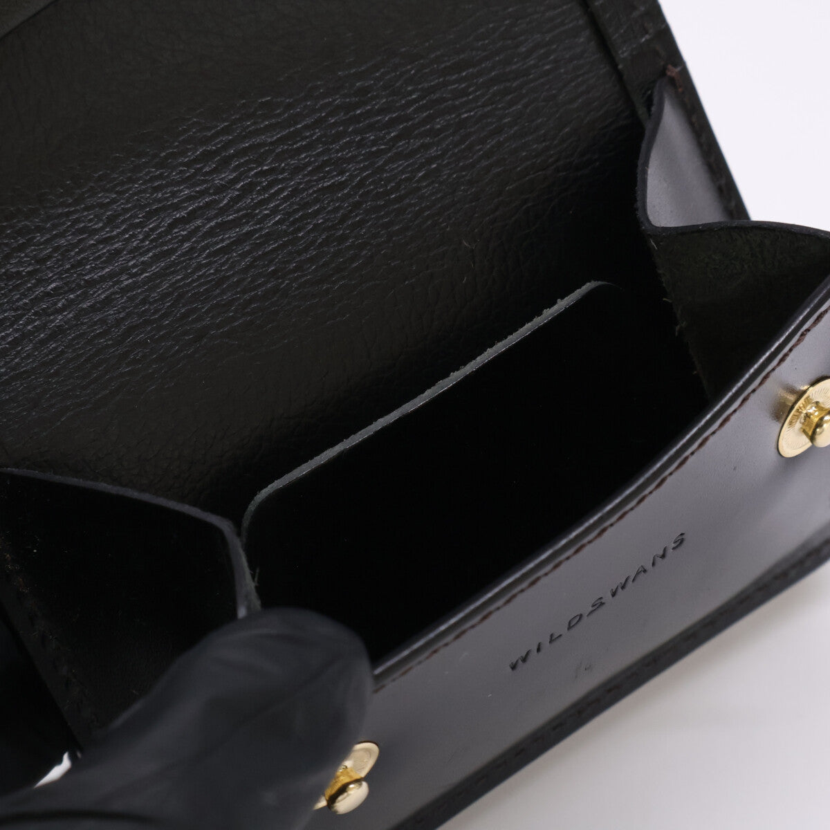 WILDSWANS ワイルドスワンズ TONGUE/SD/BK タング サドルプルアップ コインケース