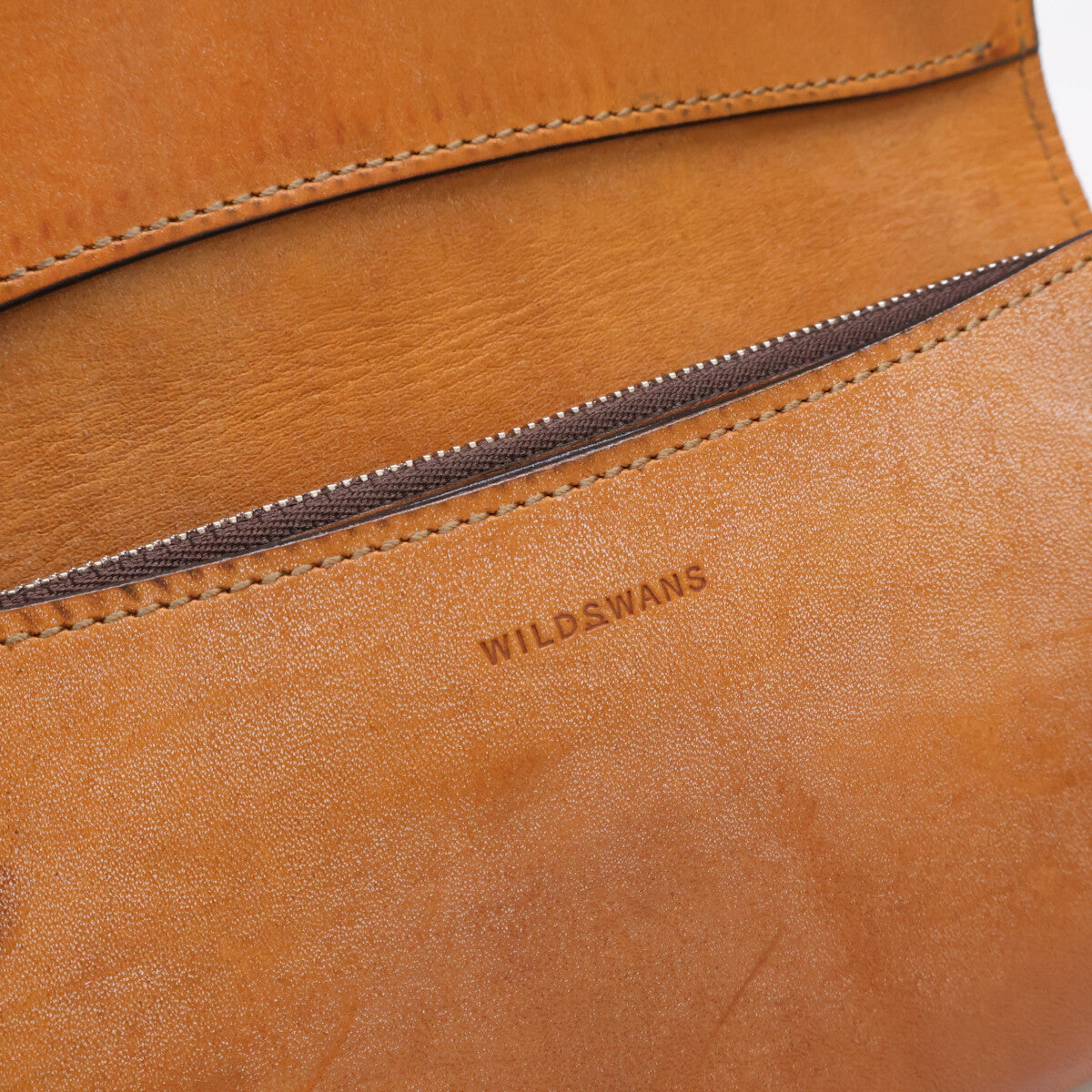 WILDSWANS ワイルドスワンズ WAVE/FGB/LC ウェイブ フルグレインブライドルレザー 大型長財布 長財布（小銭入れあり）