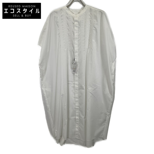 ZUCCa ズッカ 25年製 ZU53FH074 ﾎﾜｲﾄ ｽﾞｯｶ ﾗﾀﾞｰﾚｰｽ刺繍ﾜﾝﾋﾟｰｽ ワンピース M