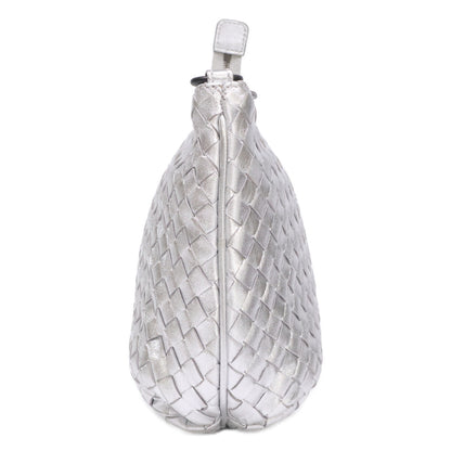 BOTTEGA VENETA ボッテガヴェネタ 【美品】BO6897496G イントレチャート レザー ポーチ