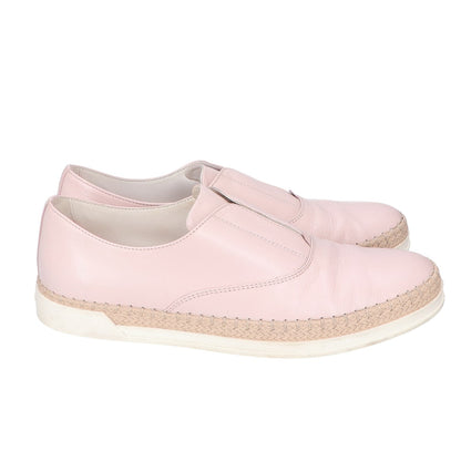 TOD'S トッズ レザー センターゴア エスパドリーユ シューズ 37 1/2