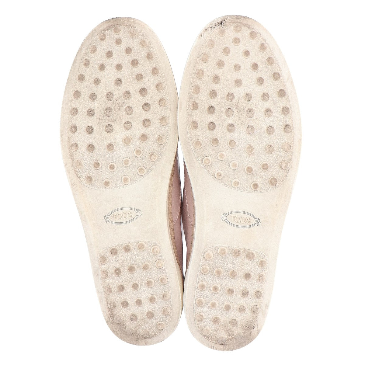 TOD'S トッズ レザー センターゴア エスパドリーユ シューズ 37 1/2