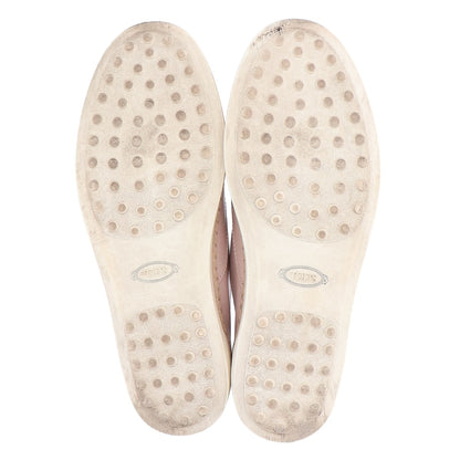 TOD'S トッズ レザー センターゴア エスパドリーユ シューズ 37 1/2