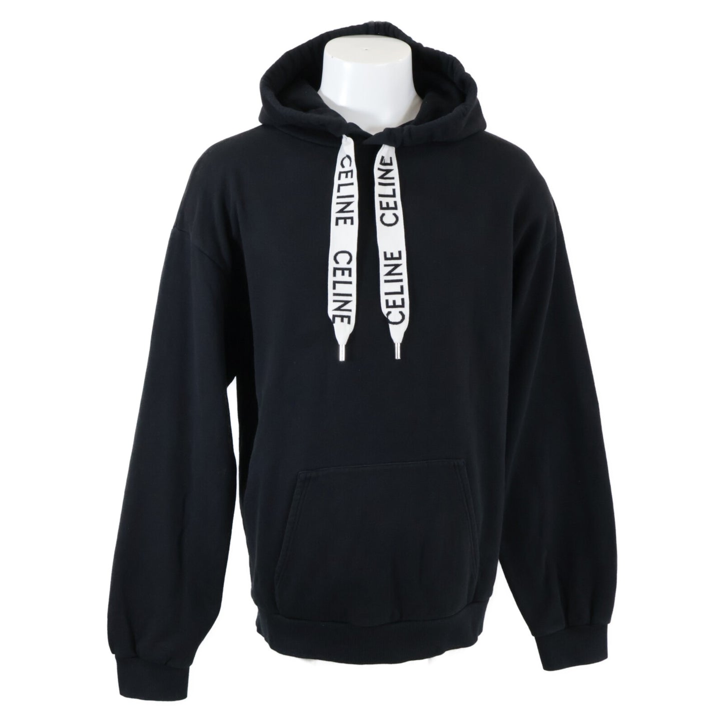 CELINE セリーヌ 【国内正規】2Y468670Q コットンフリース ルーズ プルオーバー パーカー/ トップス XL