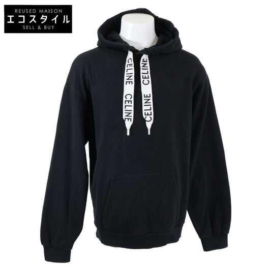 CELINE セリーヌ 【国内正規】2Y468670Q コットンフリース ルーズ プルオーバー パーカー/ トップス XL