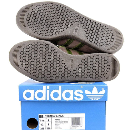 adidas アディダス 美品 atmos 25周年記念 TOBACCO ＂Nenrin＂ BROWN/DARK GREEN/DARK BROWN スニーカー シューズ メンズ 26.5cm JR8000 シューズ 8 1/2(US)