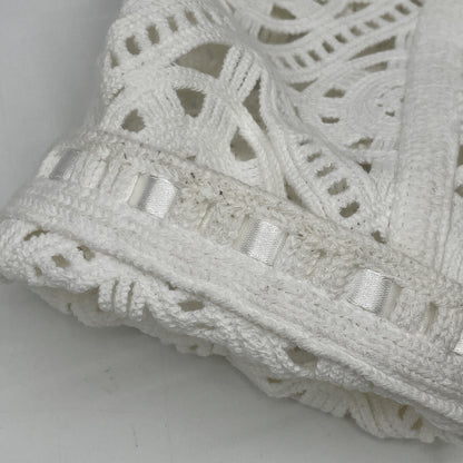 BALLSEY ボールジー 24年製 ﾎﾜｲﾄ ｻｰｸﾙﾓﾁｰﾌｴﾝﾌﾞﾛｲﾀﾞﾘｰ ｸﾙｰﾈｯｸｼﾞｬｹｯﾄ ジャケット 36