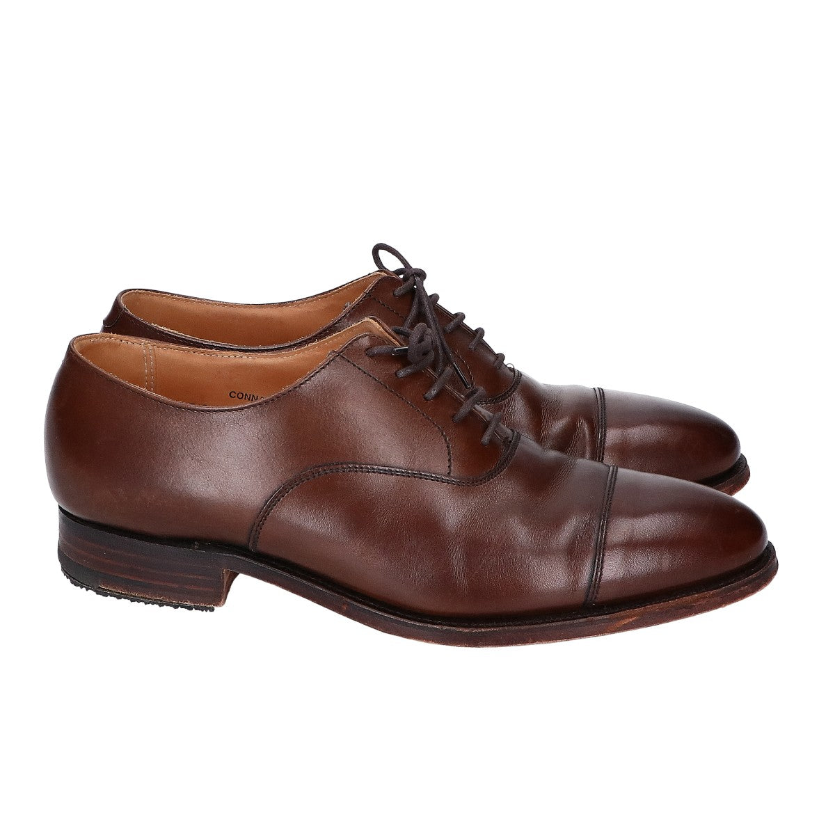Crockett&Jones クロケット＆ジョーンズ CONNAUGHT/コノート 内羽根 ストレートチップ ビジネスシューズ シューズ 6 1/2
