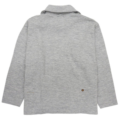 45R フォーティファイブ アール 美品 フロート縮絨の908マリンプル ボウタイニット トップス レディース グレー 2 8108059 トップス 2