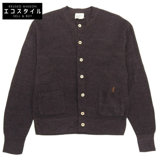 45R フォーティファイブ アール カノコスムースニットソーのカーディガン レディース ブラウン 3 70480051 トップス 3