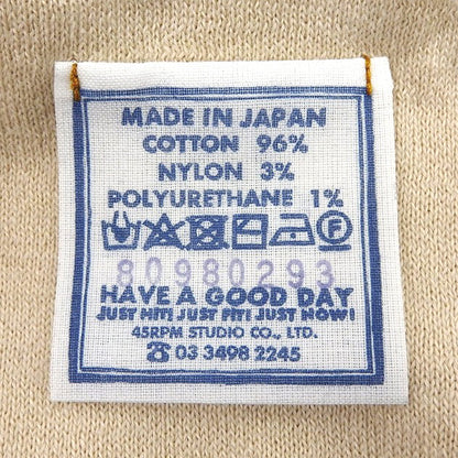 45R フォーティファイブ アール スムースの908スウェット トップス レディース ベージュ 4 80980293 トップス 40