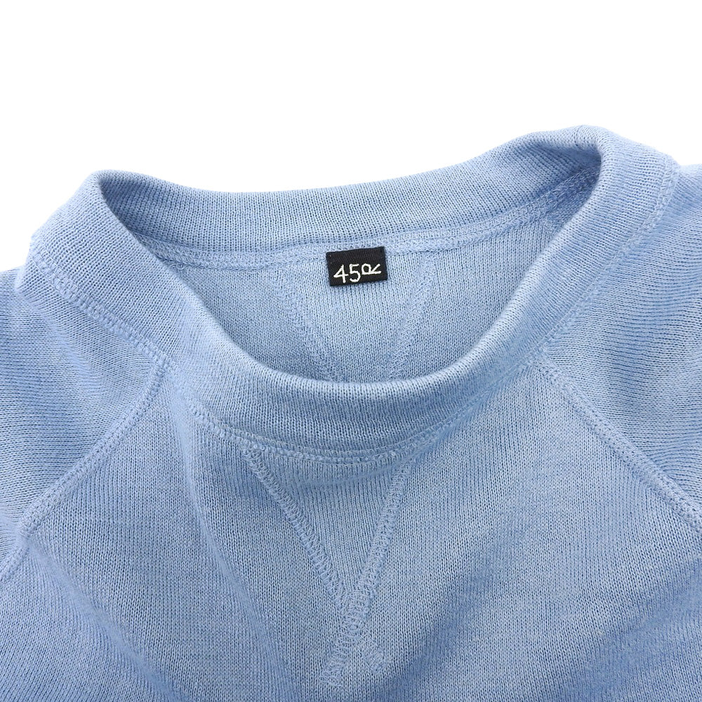 45R フォーティファイブ アール スムースの908スウェット トップス レディース ライトブルー 3 61180074 トップス 3