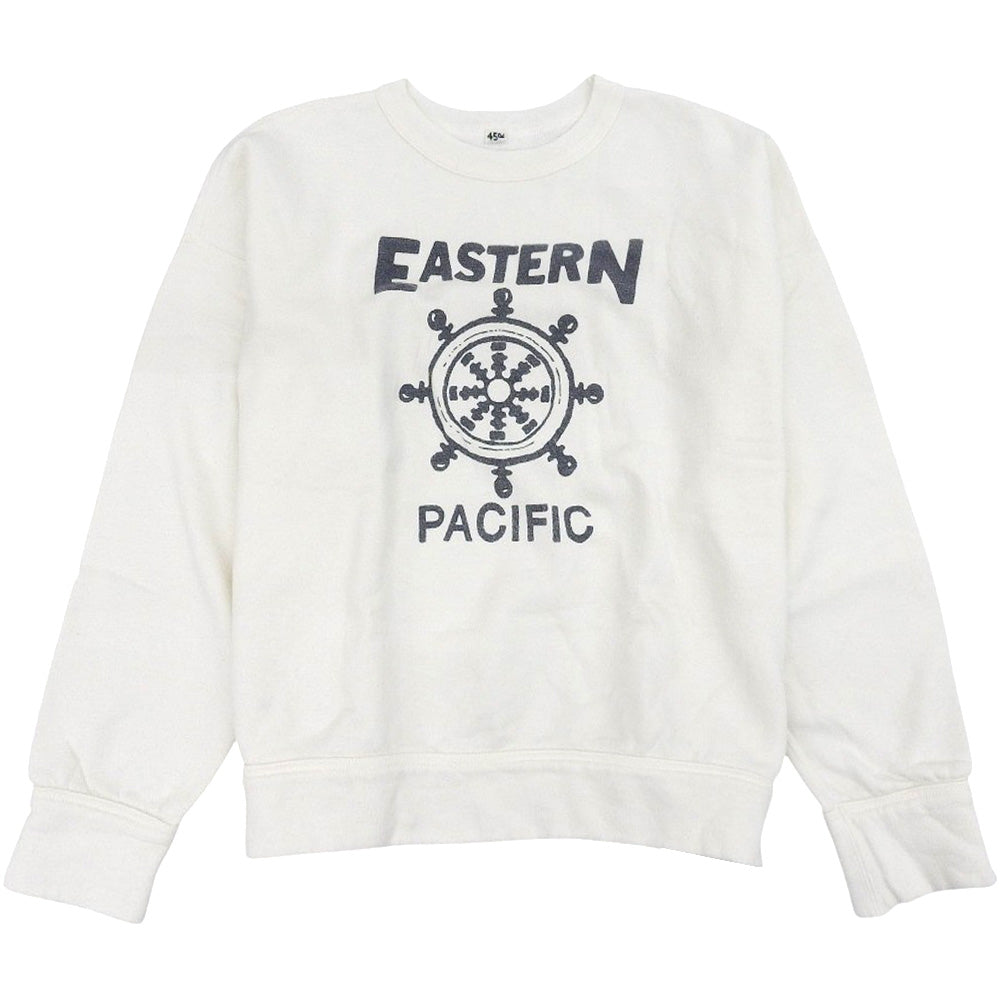 45R フォーティファイブ アール 美品 裏毛の908ショートスウェット トップス レディース ホワイト 04 80370201 トップス 04