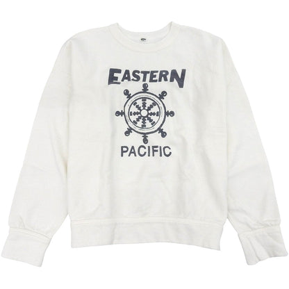 45R フォーティファイブ アール 美品 裏毛の908ショートスウェット トップス レディース ホワイト 04 80370201 トップス 04