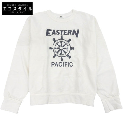 45R フォーティファイブ アール 美品 裏毛の908ショートスウェット トップス レディース ホワイト 04 80370201 トップス 04