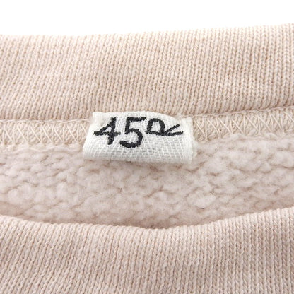 45R フォーティファイブ アール 裏毛の908クルー スウェット トップス レディース アイボリー 80970013 トップス 3