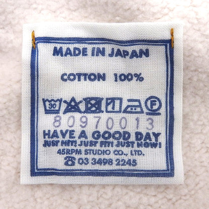 45R フォーティファイブ アール 裏毛の908クルー スウェット トップス レディース アイボリー 80970013 トップス 3