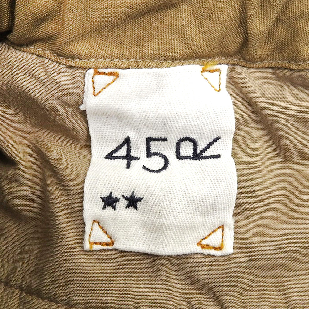 45R フォーティファイブ アール ジンバウェザーの908ポッポパンツ ボトムス レディース ベージュ 2 8056056 ボトムス 2