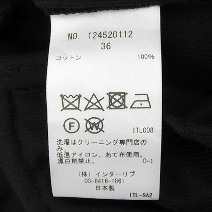 SACRA サクラ 新品同様 FINX CORDUROY PANTS/フィンクスコーデュロイパンツ コットン100％ ボトムス レディース ブラック 36 ボトムス 36