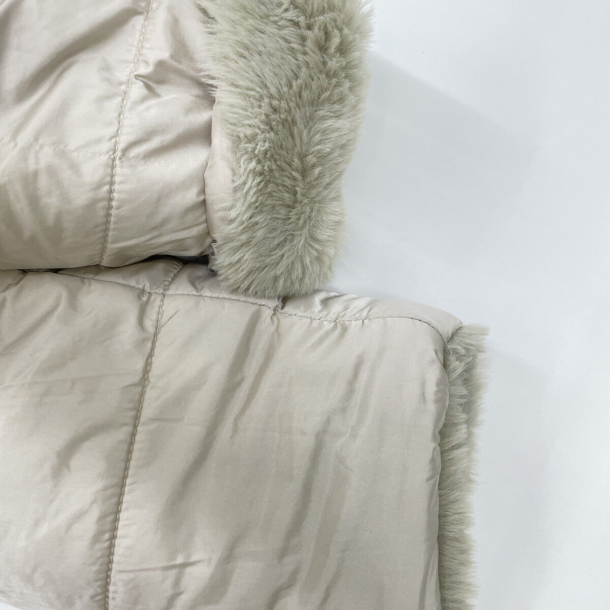 SAVE THE DUCK セイブザダック ｸﾞﾚｰ BRIDGET D40070W FURY ﾘﾊﾞｰｼﾌﾞﾙｴｺﾌｧｰｼﾞｬｹｯﾄ ジャケット 表記無し