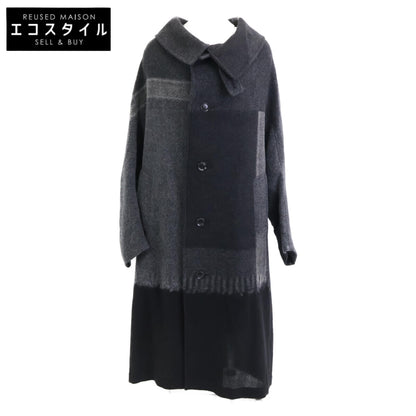 Y's ワイズ 新品同様 YR-C12-114 20AW ウールデザインロングコート コート 01