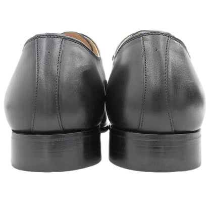 SCOTCH GRAIN スコッチグレイン 美品 BELHOMME/ベルオム レザー クオーターブローグ シューズ メンズ 黒 ブラック 25.5cm 756BL シューズ 25 1/2