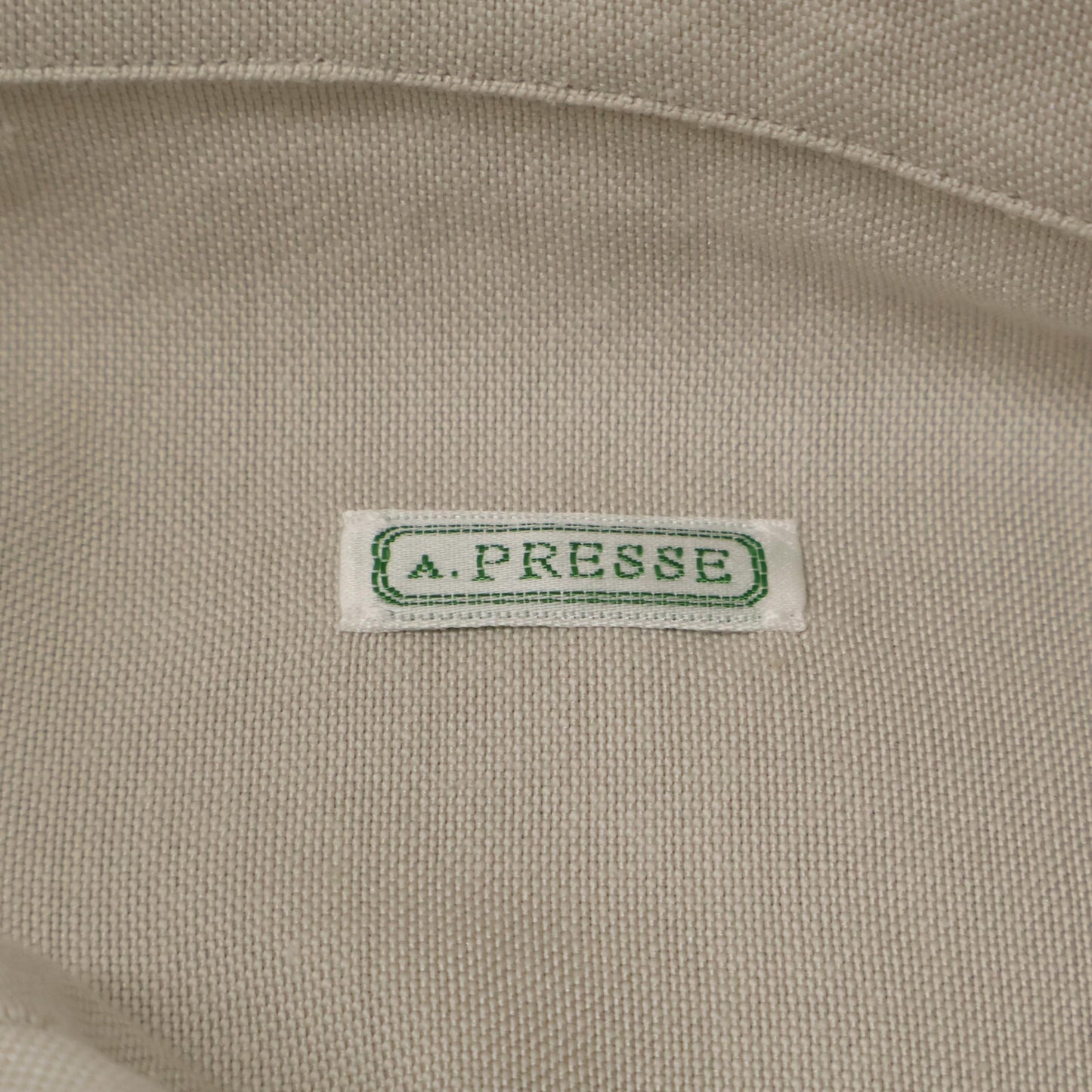 A.PRESSE アプレッセ 25SS 25SAP-02-07H ｴｸﾘｭ ｼﾙｸ×ｺｯﾄﾝ ﾎｰﾝ釦 Oxford Regular Collar Shirt トップス 1