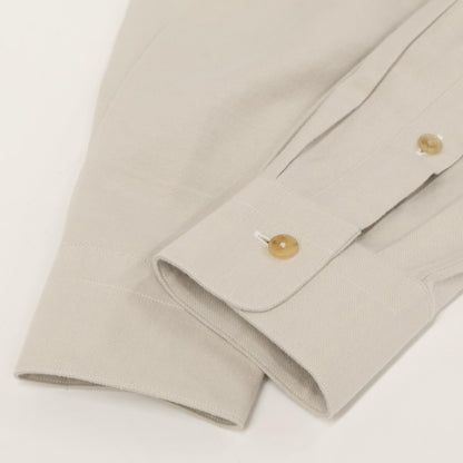 A.PRESSE アプレッセ 25SS 25SAP-02-07H ｴｸﾘｭ ｼﾙｸ×ｺｯﾄﾝ ﾎｰﾝ釦 Oxford Regular Collar Shirt トップス 1