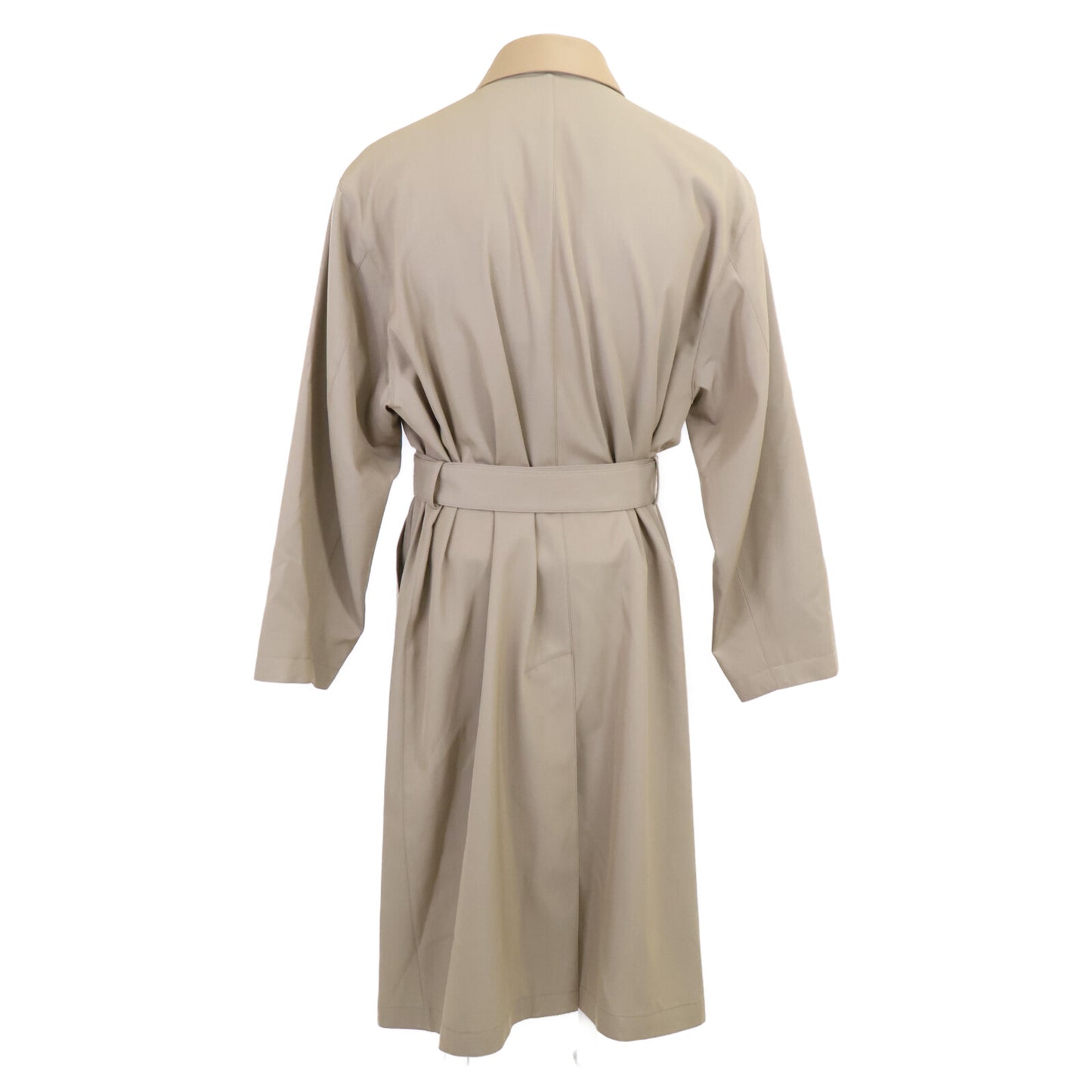 AURALEE オーラリー 【美品/25SS】A25SC01MC LIGHT WOOL MAX GABARDINE CHAMBRAY SOUTEIN COLLAR COAT コート 3