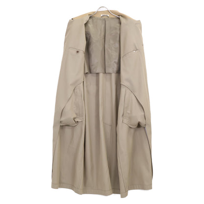 AURALEE オーラリー 【美品/25SS】A25SC01MC LIGHT WOOL MAX GABARDINE CHAMBRAY SOUTEIN COLLAR COAT コート 3