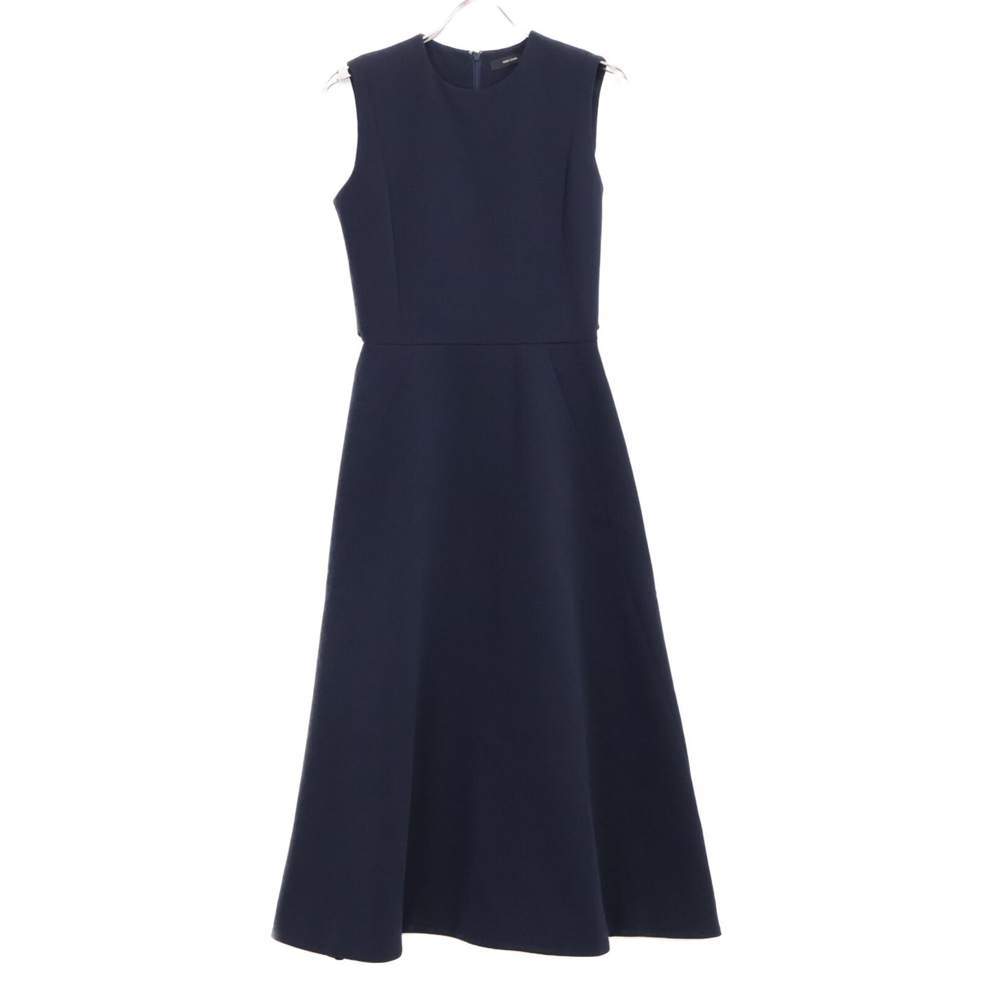 YOKOCHAN ヨーコチャン YCD-324-934 24年製 ﾈｲﾋﾞｰ ﾊﾞｯｸﾘﾎﾞﾝﾉｰｽﾘｰﾌﾞﾏｷｼﾜﾝﾋﾟｰｽ ワンピース 36