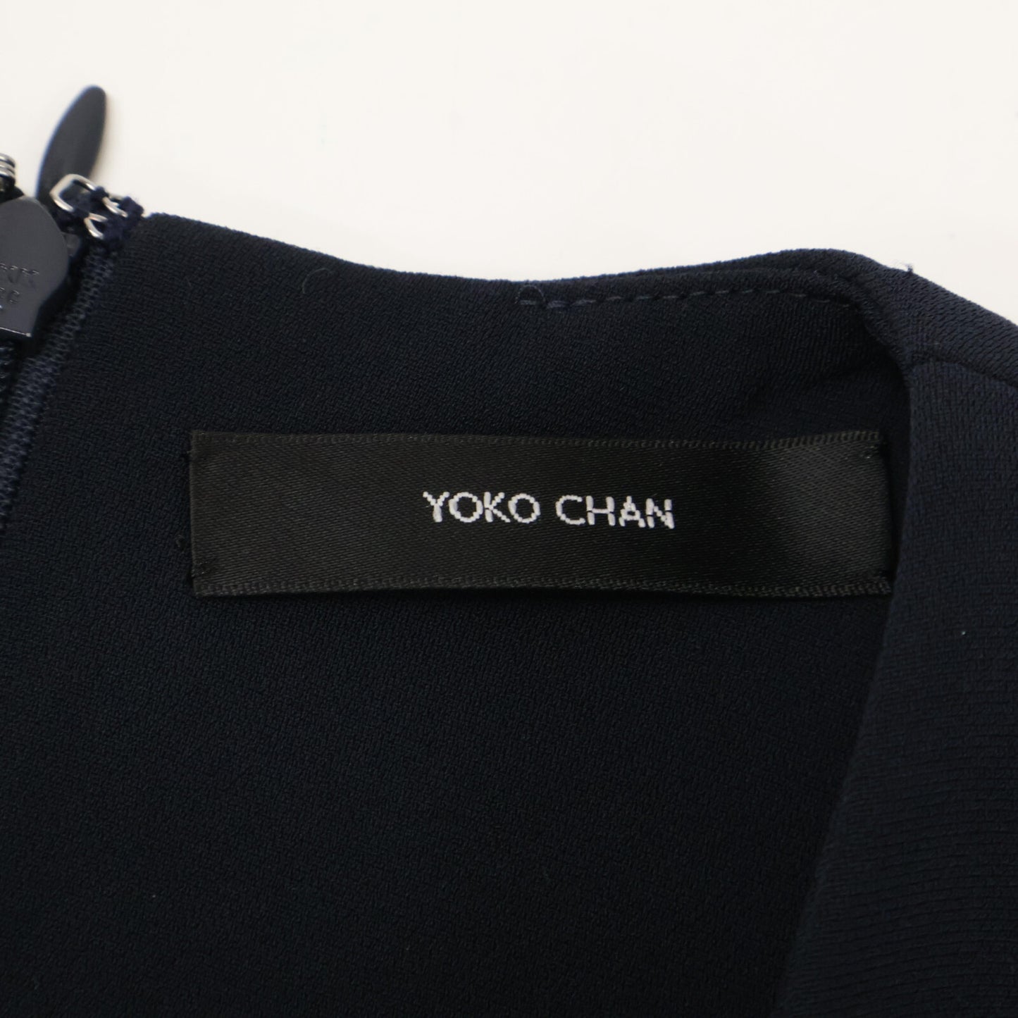 YOKOCHAN ヨーコチャン YCD-324-934 24年製 ﾈｲﾋﾞｰ ﾊﾞｯｸﾘﾎﾞﾝﾉｰｽﾘｰﾌﾞﾏｷｼﾜﾝﾋﾟｰｽ ワンピース 36