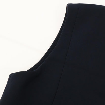 YOKOCHAN ヨーコチャン YCD-324-934 24年製 ﾈｲﾋﾞｰ ﾊﾞｯｸﾘﾎﾞﾝﾉｰｽﾘｰﾌﾞﾏｷｼﾜﾝﾋﾟｰｽ ワンピース 36