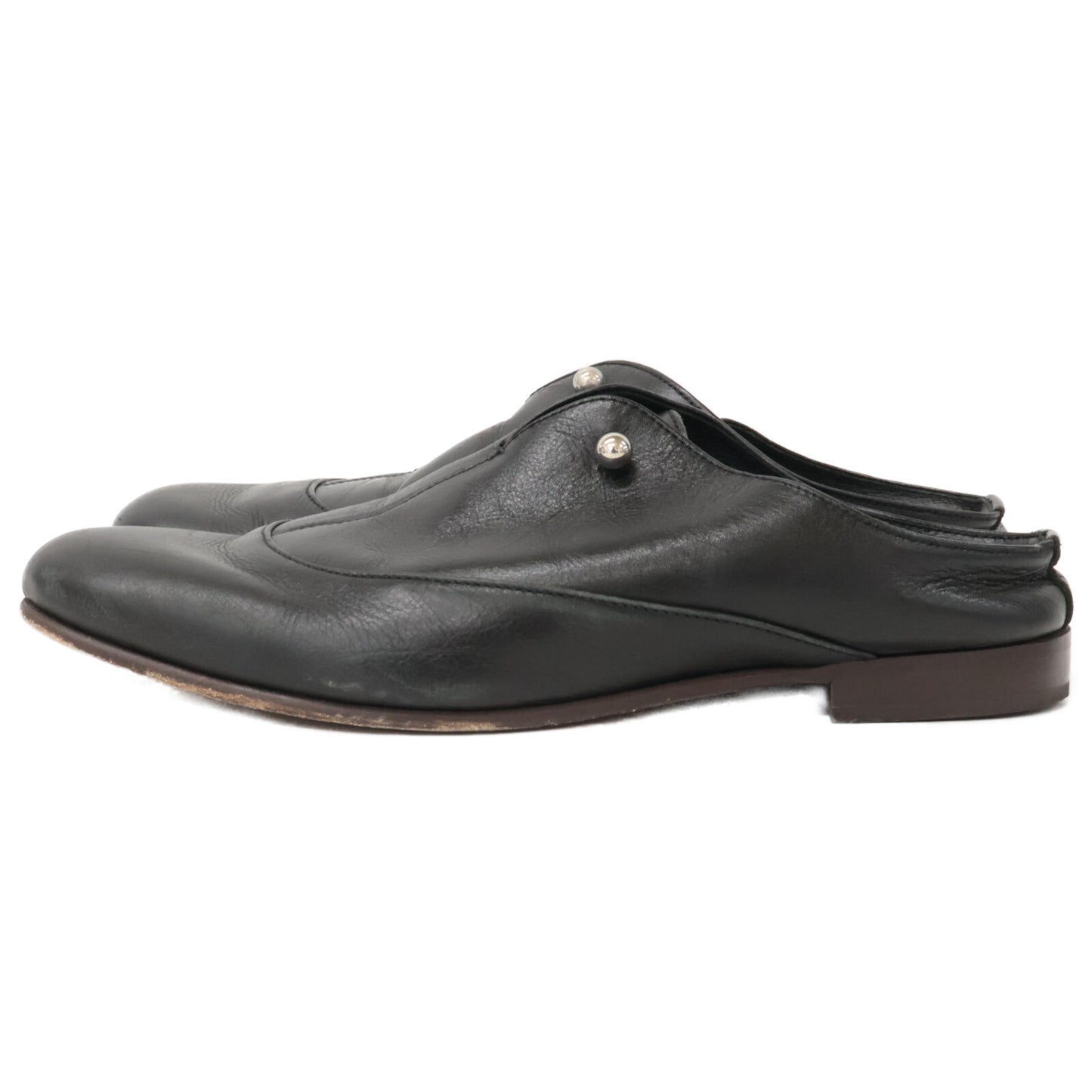 Ujoh ウジョー Pierce Mule レザー スリッパ型 ドレス シューズ 26