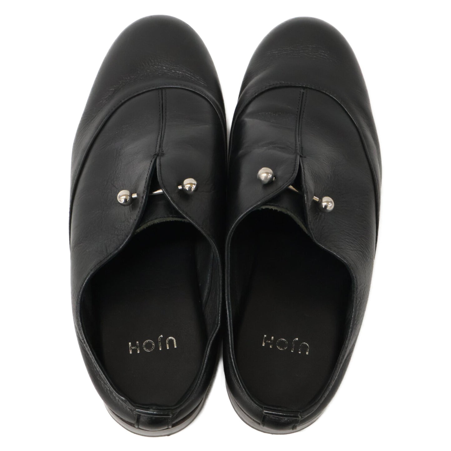 Ujoh ウジョー Pierce Mule レザー スリッパ型 ドレス シューズ 26