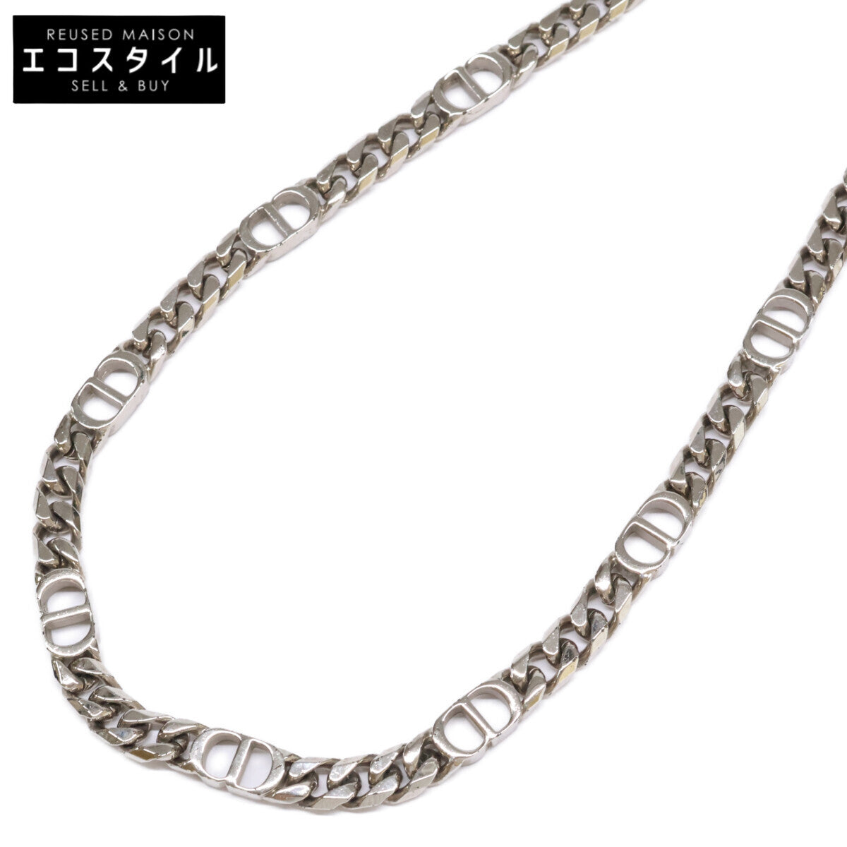 Christian Dior クリスチャンディオール N1574HOMMT_D000 CD Icon チェーンリンク ネックレス