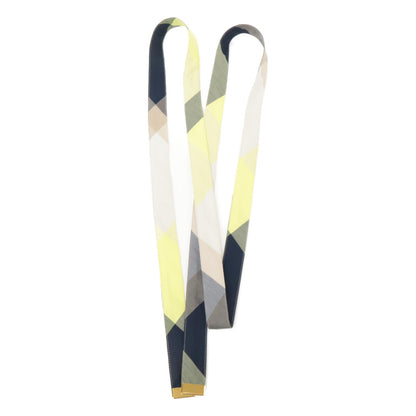 BLUE LABEL CRESTBRIDGE ブルーレーベルクレストブリッジ 24年製 マルチカラー チェックライトクロッシングツイルマキシドレス ワンピース 36