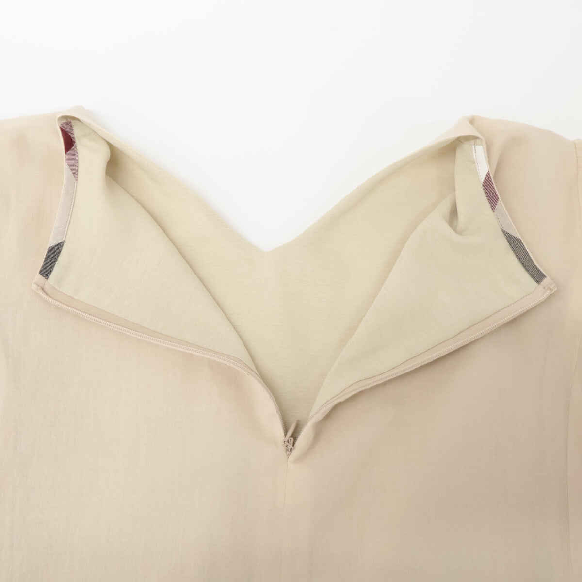 BLUE LABEL CRESTBRIDGE ブルーレーベルクレストブリッジ 25年製 スパンシアーローンドレス ワンピース 36