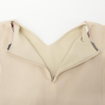 BLUE LABEL CRESTBRIDGE ブルーレーベルクレストブリッジ 25年製 スパンシアーローンドレス ワンピース 36