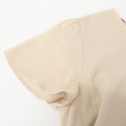 BLUE LABEL CRESTBRIDGE ブルーレーベルクレストブリッジ 25年製 スパンシアーローンドレス ワンピース 36