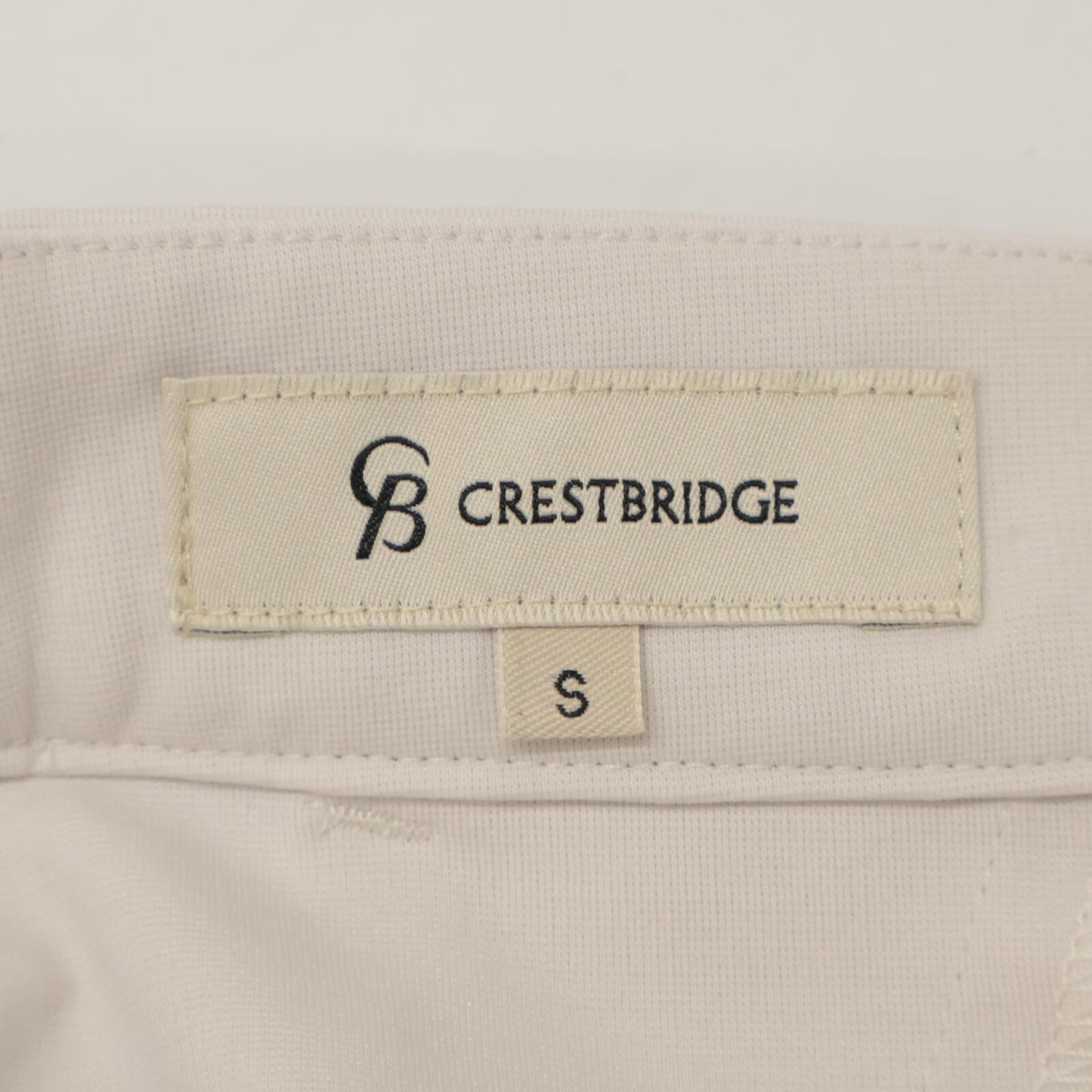 BLUE LABEL CRESTBRIDGE ブルーレーベルクレストブリッジ 24年製 ｴｸﾘｭ ﾘﾎﾞﾝﾍﾞﾙﾄ付きｽﾀﾝﾀﾞｰﾄﾞﾊﾟﾝﾂ ボトムス S