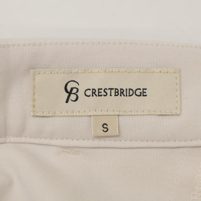 BLUE LABEL CRESTBRIDGE ブルーレーベルクレストブリッジ 24年製 ｴｸﾘｭ ﾘﾎﾞﾝﾍﾞﾙﾄ付きｽﾀﾝﾀﾞｰﾄﾞﾊﾟﾝﾂ ボトムス S