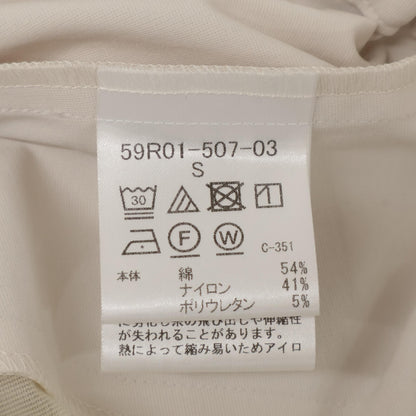 BLUE LABEL CRESTBRIDGE ブルーレーベルクレストブリッジ 24年製 ｴｸﾘｭ ﾘﾎﾞﾝﾍﾞﾙﾄ付きｽﾀﾝﾀﾞｰﾄﾞﾊﾟﾝﾂ ボトムス S