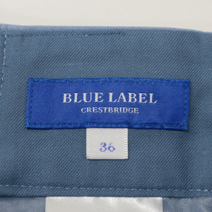 BLUE LABEL CRESTBRIDGE ブルーレーベルクレストブリッジ 25年製 ﾗｲﾄﾌﾞﾙｰ ﾊｲｶｳﾝﾄﾅﾉﾊﾟｰｼｬﾙﾁｪｯｸｶﾞｳﾁｮﾊﾟﾝﾂ ボトムス 36