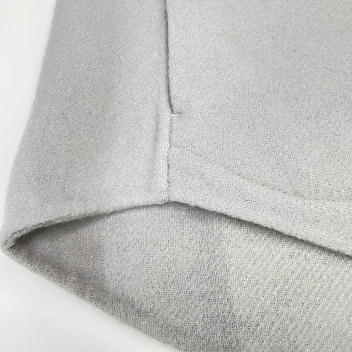 BLUE LABEL CRESTBRIDGE ブルーレーベルクレストブリッジ 24年製 ｸﾞﾚｰ ｸﾚｽﾄﾌﾞﾘｯｼﾞﾁｪｯｸﾄｰﾅﾙ ﾘﾊﾞｰｼﾌﾞﾂﾀﾞﾌﾞﾙﾌｪｲｽｼｮｰﾄｺｰﾄ コート 36