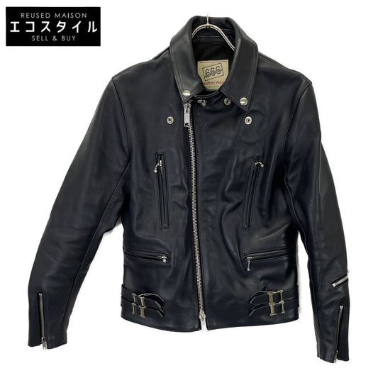 666 666トリプルシックス LJM-1TF ﾈｲﾋﾞｰ ｽﾃｱﾊｲﾄﾞ ﾀｲﾄﾌｨｯﾄ ｻｲﾄﾞﾍﾞﾙﾄﾗｲﾀﾞｰｽｼﾞｬｹｯﾄ ジャケット 34