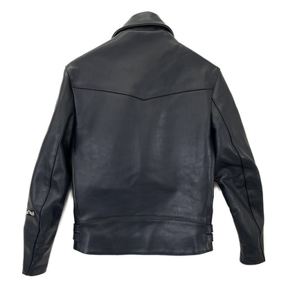 666 666トリプルシックス LJM-1TF ﾈｲﾋﾞｰ ｽﾃｱﾊｲﾄﾞ ﾀｲﾄﾌｨｯﾄ ｻｲﾄﾞﾍﾞﾙﾄﾗｲﾀﾞｰｽｼﾞｬｹｯﾄ ジャケット 34